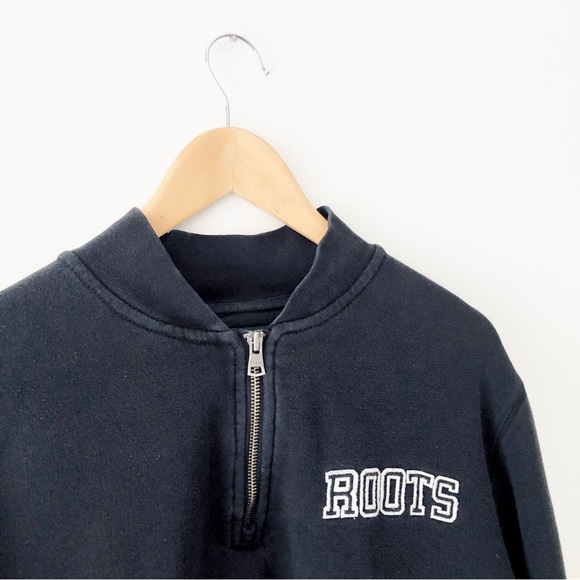 Roots Black And White Sweatshirt - Picture 4 of 8